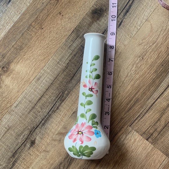 Vintage Hand-painted Vase FTD 1983 made in Portugal - Picture 7 of 11